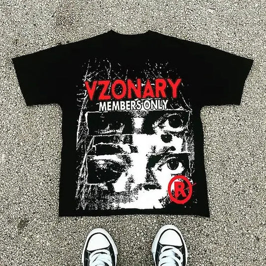 Vzonary "Members Only" Graphic Tee